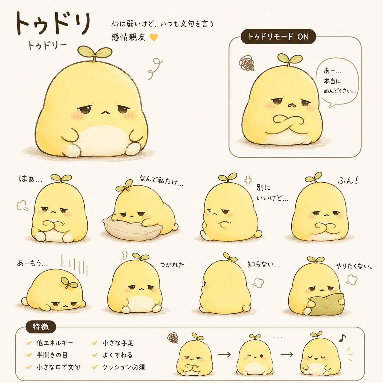 Toodery character variation sheet 02